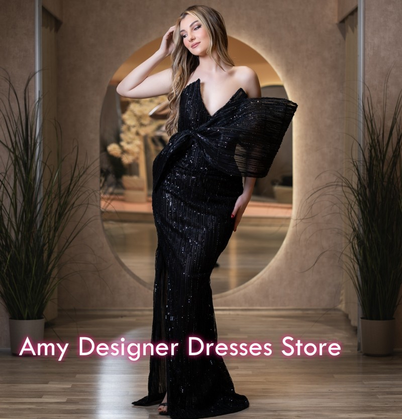 Vintage Fashion Dresses - Fashion Black Evening Dresses 2026 Exquisite