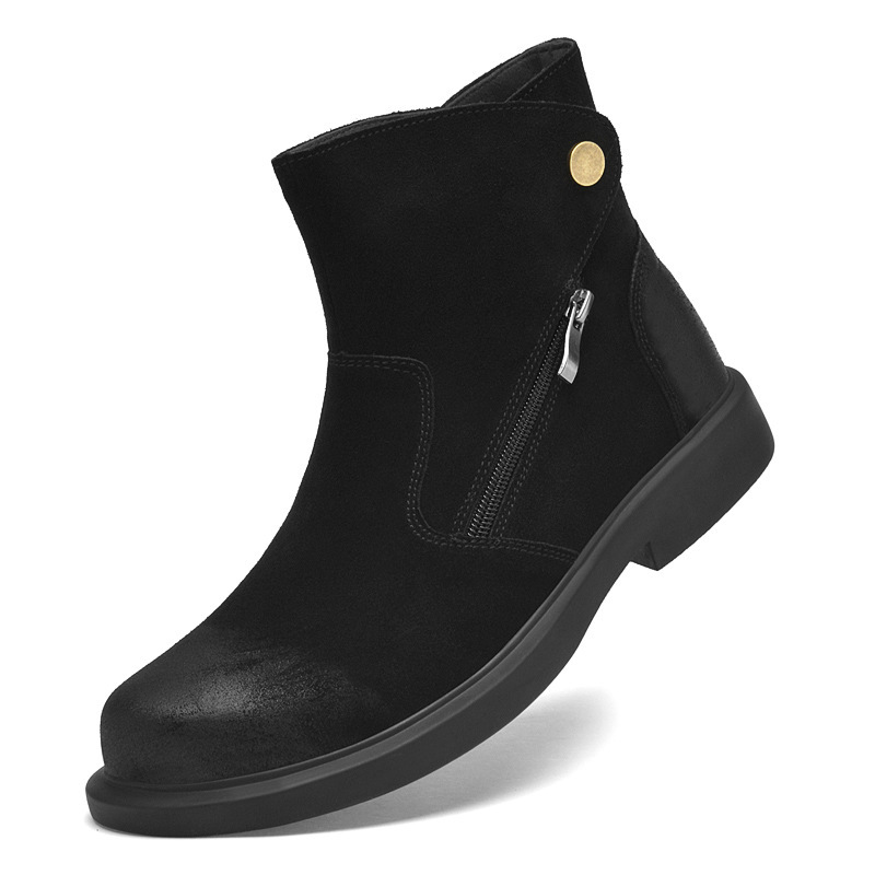 Vintage Cow Suede Mens Chelsea - Vintage Outdoor Fashion review and price