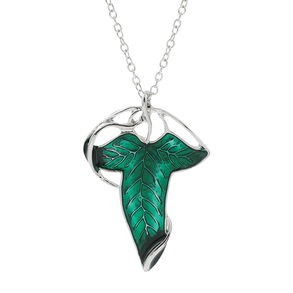 Vintage Green Leaf Pendant Nec - Vintage Fashion Stores review and price