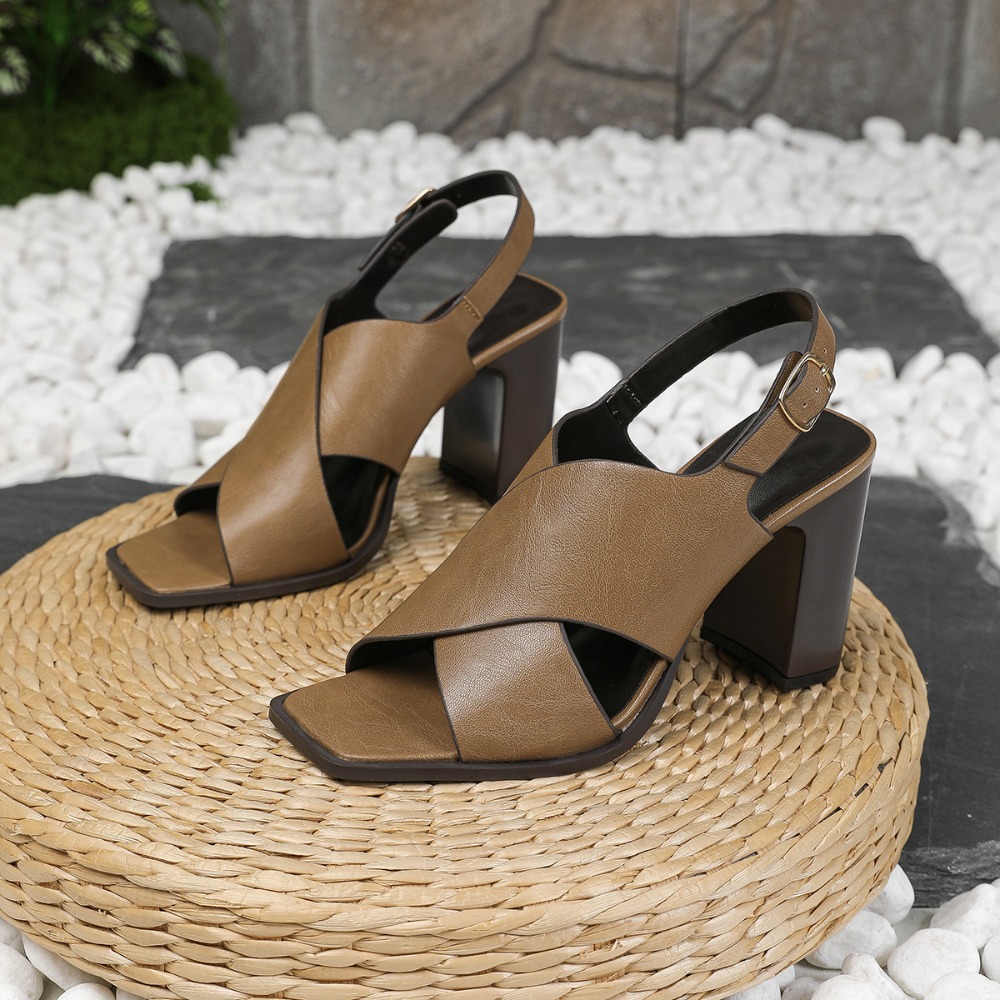 Women Sandals Vintage Square H - Vintage Fashion Dresses review and price