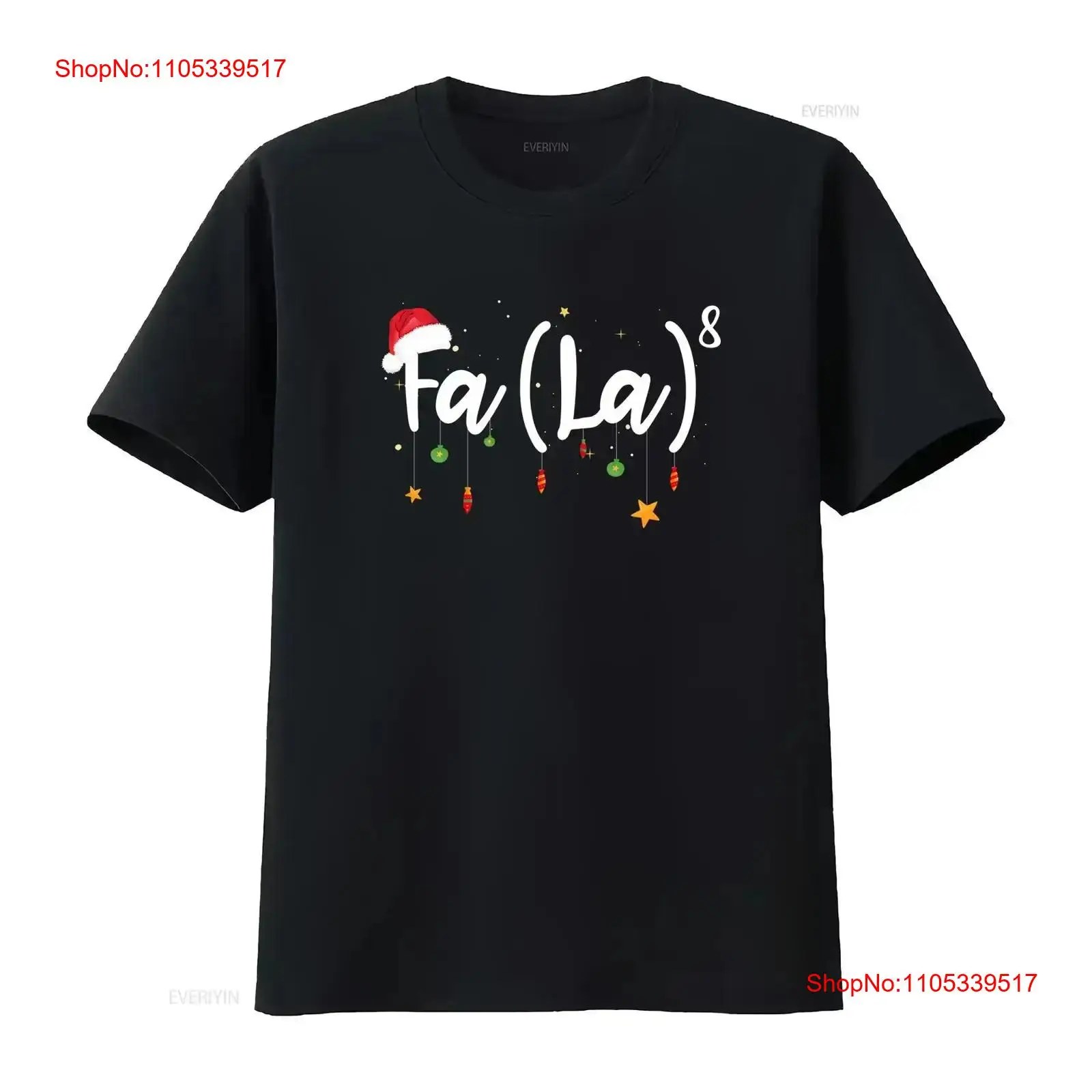 FA LA 8 Funny Christmas T Shir - Vintage Fashion La review and price