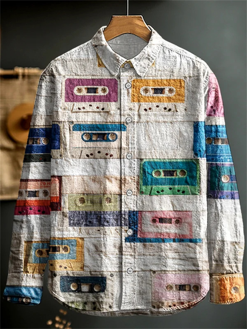 New Men's 3D Art Printed Shirt - Vintage Fashion Jersey review and price